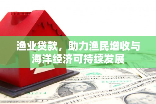 石龙渔业贷款，助力渔民增收与海洋经济可持续发展