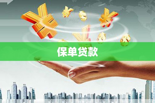彰武保单贷款