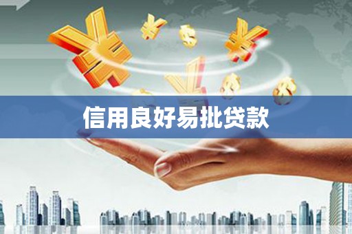 来宾信用良好易批贷款