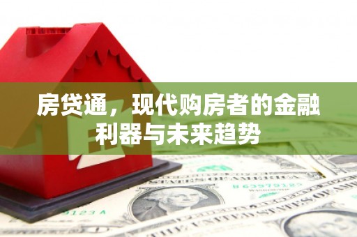 高要房贷通，现代购房者的金融利器与未来趋势
