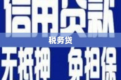 青白江税务贷