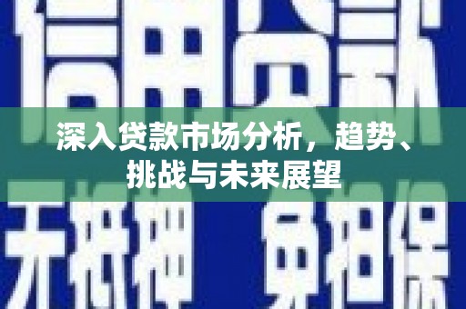 茂林深入贷款市场分析，趋势、挑战与未来展望