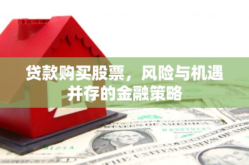 广河贷款购买股票，风险与机遇并存的金融策略